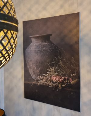Schilderpaneel Antieke Pot | Benard's Woonaccessoires | Landelijke Wanddecoratie