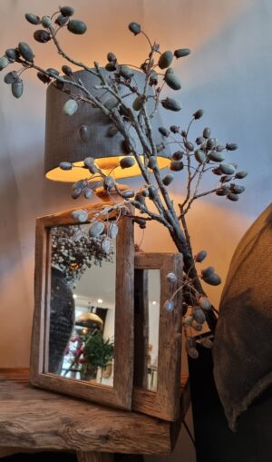 Rustiek houten spiegel | Benard's Woonaccessoires | perfect passend in een landelijk interieur