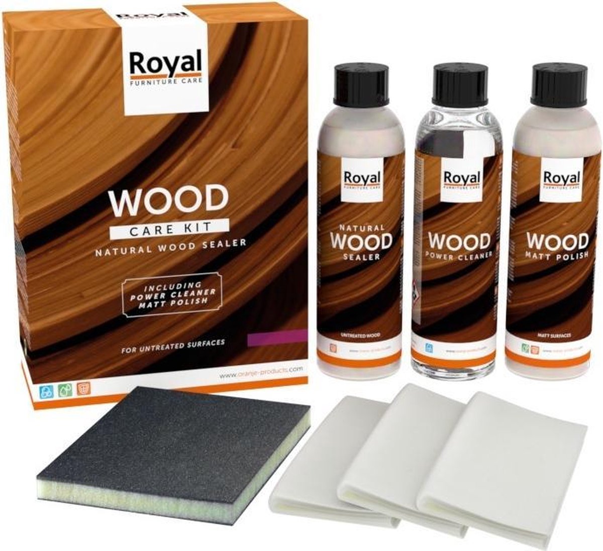 politicus Actuator Chemicus Natural Wood Care Kit | Hout beschermer en onderhoud set