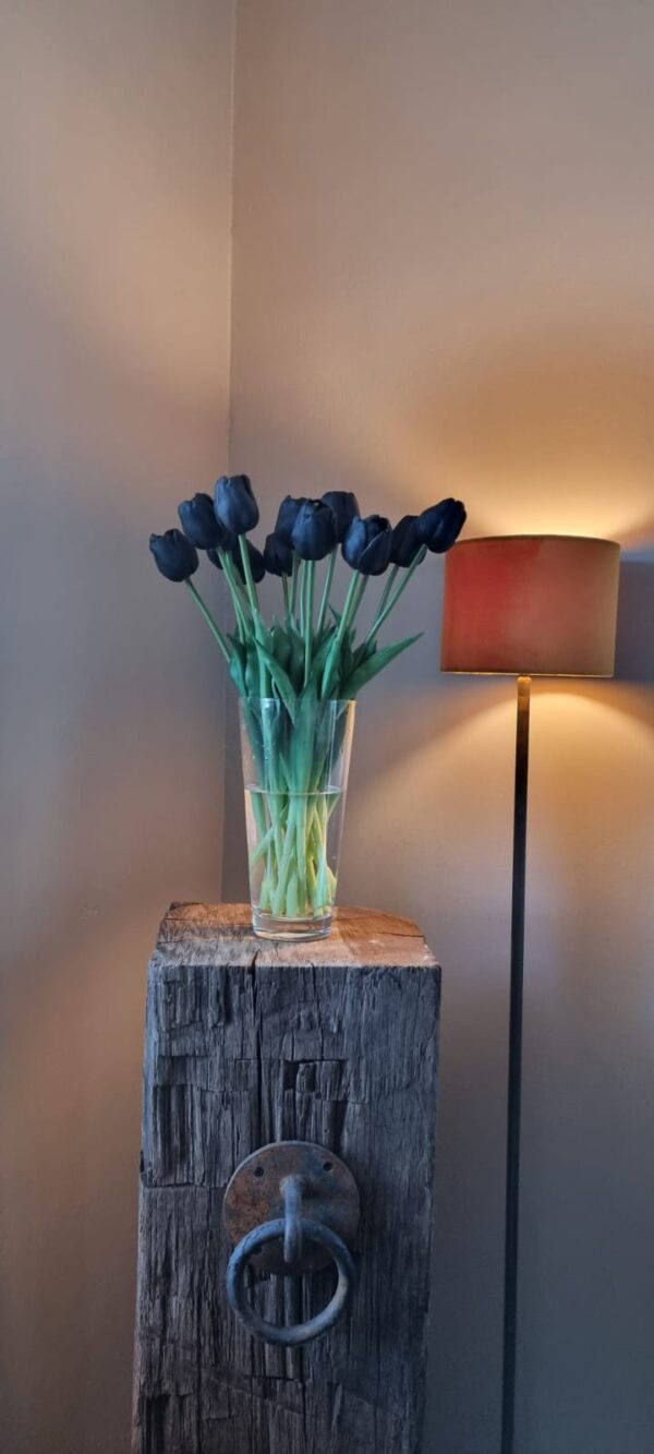 Tulpen zwart | Benard's Woonaccessoires | Voorjaars-decoratie